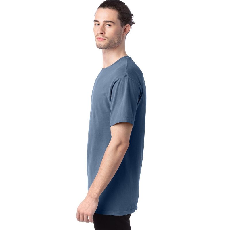 Hanes Unisex Garment Dyed Cotton T-Shirt, 2 of 8