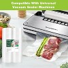 Bonsenkitchen Vacuum Sealer Bags, 11 in x 50 ft Rolls 2 Pack, BPA Free, Commercial Grade Textured Food Roll Bags, Customized Size, Sous Vide Cooking - 2 of 4