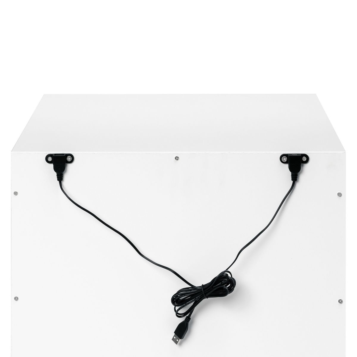 Babyletto Hudson Nightstand with USB Port - White - thumbnail 7