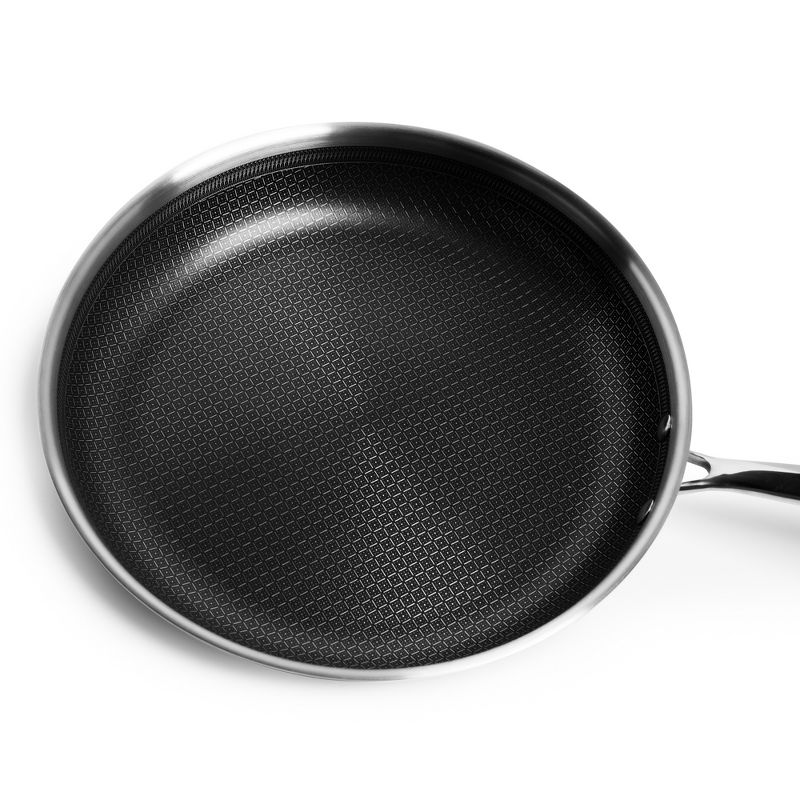 Lexi Home Tri-ply Stainless Steel Scratch Resistant Nonstick Frying Pan, 3 of 8