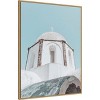 Amanti Art Santorini Church by Bella Eve Canvas Wall Art Print Framed - 2 of 4