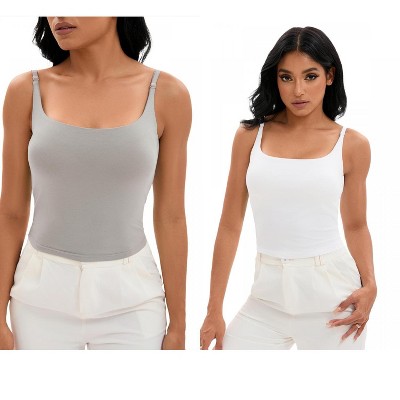 1 white 1 grey