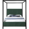 Meridian Furniture,Kelly Boucle Fabric Bed - 2 of 4