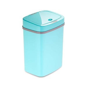 JANSNO 3 Gallon Touchless Trash Can with Silent-Close Lid & Fingerprint-Resistant - 1 of 4