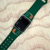 NCAA Miami Hurricanes Black Apple Watch Band - 38/40/41mm - 3 of 4