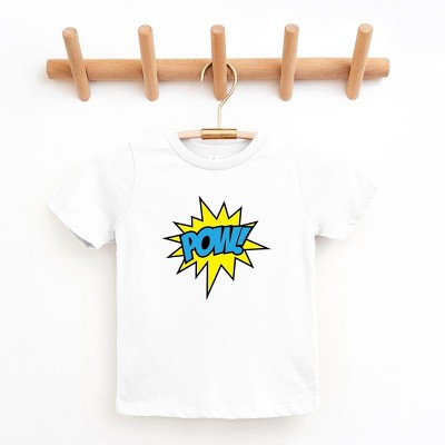 The Juniper Shop Comic Pow Toddler Short Sleeve Tee