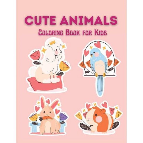 Download Cute Animals Coloring Book For Kids - By Maia Simonds (paperback) : Target