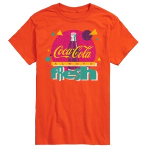 Men's - Coca-Cola - 90's Retro Short Sleeve Graphic T-Shirt - 1 of 4
