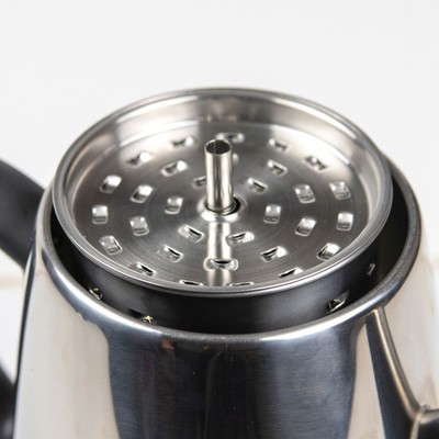 HomeCraft 10-Cup Polished Stainless Steel Coffee Percolator