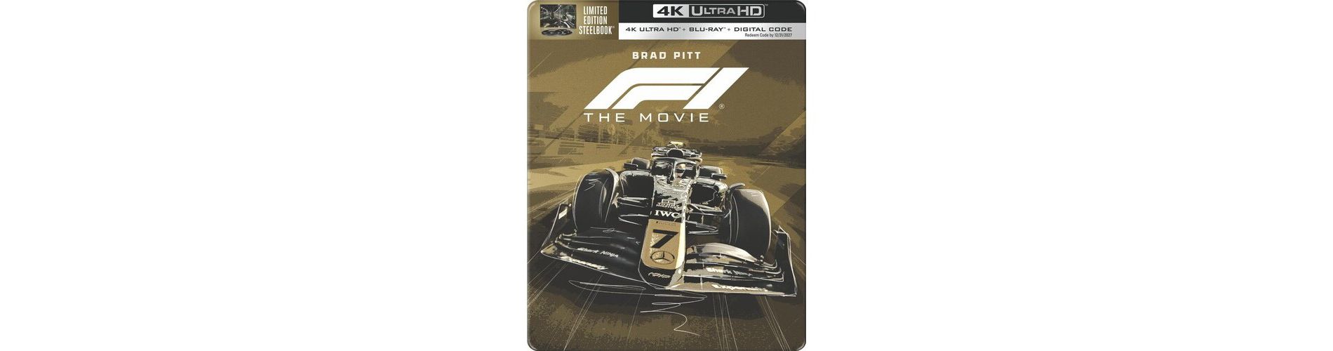 F1: The Movie (Steelbook) (Steelbook) (4K/UHD)(2025)