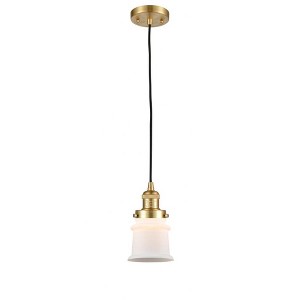 Canton - 1 Light Cord Hung Mini Pendant In Industrial Style-10 Inches Tall and 5.25 Inches Wide - 1 of 1