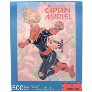 Aquarius Puzzles Marvel Captain Marvel 500 Piece Jigsaw Puzzle - 1 of 4