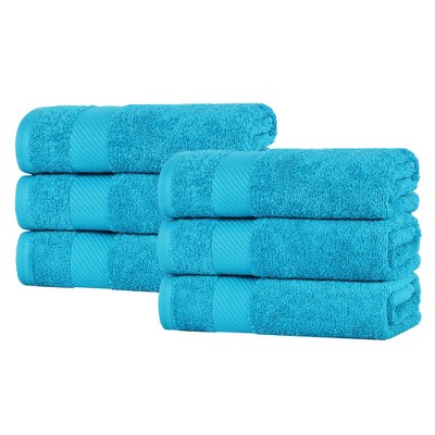 Modern Solid Classic Luxury Egyptian Cotton Towel Set by Blue Nile Mills