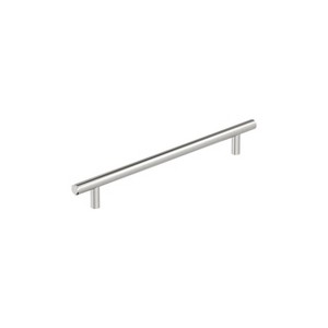 Amerock Bar Pulls 8-13/16 inch (224mm) Center-to-Center Stainless Steel Cabinet Pull - 1 of 3