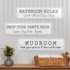The Lakeside Collection Humorous Household Signs - Mudroom - 3 of 4