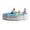 INTEX 10ft x 30in Prism Metal Frame Above Ground Swimming Pool with Filter Pump and Cleaning Maintenance Kit with Vacuum, Skimmer and Pole 26701EH - 3 of 4