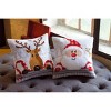 Vervaco Needlepoint Cushion Top Kit 16"X16"-Reindeer With A Red Scarf - 3 of 3