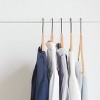 WeThinkStorage 30pk Premium Wood Hotel Quality Regular Hanger Natural - 3 of 4