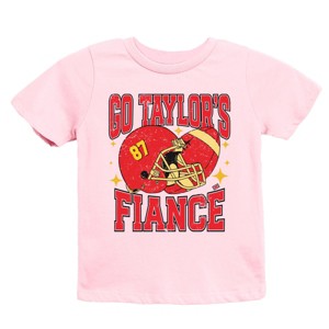 Go Taylor's Fiancé Sparkle - Kids Youth Short Sleeve Tee and Toddler Short Sleeve Tee - 1 of 3