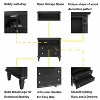 APRILSOUL 2-Drawer Dresser Nightstand, Farmhouse End Table with Charging Station Fluted Pilasters & Solid Wood Legs, Bedroom Side Table - 4 of 4