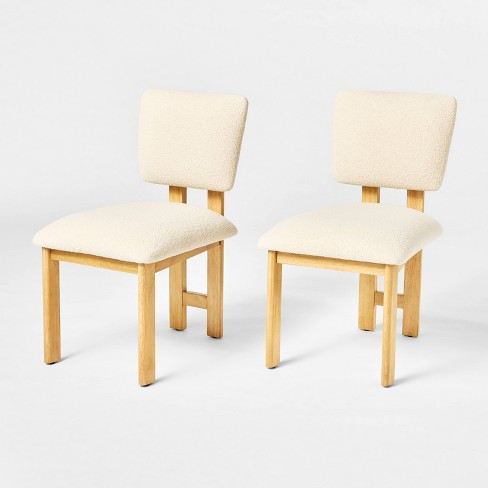 2pk shops coply dinning chairs white