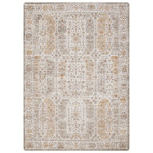 Abynow Boho Persian Farmhouse Washable Indoor Area Rug - 1 of 4