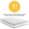 Modway Jenna 10" King Mattress - Innerspring Hybrid Mattress with Quilted Pillow Top and Medium-Firm Support - 3 of 4