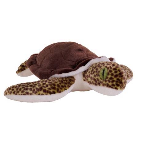 Wild Republic Cuddlekins Eco Green Sea Turtle Stuffed Animal, 12 Inches - image 1 of 1