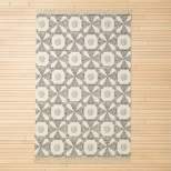 Tapestry Tile Rug Cream - Opalhouse™ designed with Jungalow™