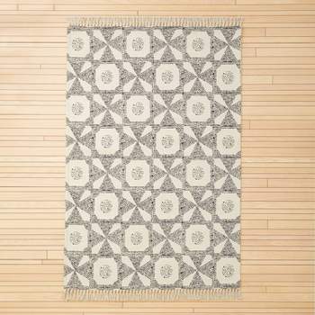 Tapestry Tile Rug Cream - Opalhouse™ designed with Jungalow™