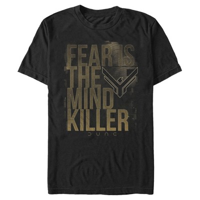 Men's Dune Mind-killer Quote T-shirt - Black - Large : Target