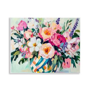 Stupell Industries Colorful Bouquet in Spring Vase Wall Plaque Art - 1 of 4