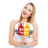 Big Dot of Happiness Missed You BBQ - Backyard Summer Picnic Party Photo Booth Props Kit - 20 Count - 3 of 4