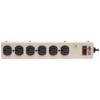 Tripp Lite Waber PM6NS Surge Protector - 6 Outlet Power Strip - Beige - 3 of 4
