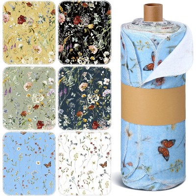 36-Pack Reusable Cotton Kitchen Dish Towels, Washable Cleaning Cloths for Home Use, 9.84x11.81 Inches