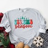 Simply Sage Market Women's Graphic Sweatshirt Retro Tis The Season Trees - 2 of 2