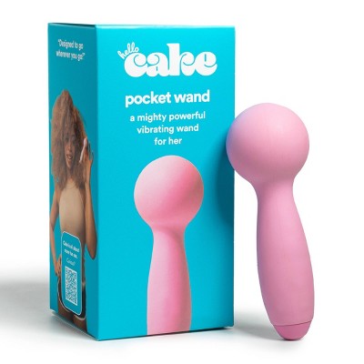 Hello Cake Pocket Wand Mini Travel Vibrator