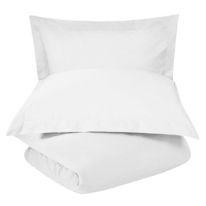 Cotton Blend 600 Thread Count Duvet Cover Set by Blue Nile Mills - 1 of 4