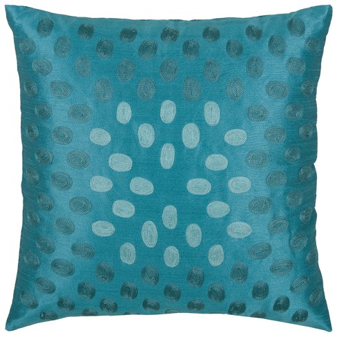 Rizzy Home Modern Throw Pillow Blue Target