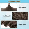 Unique Bargains Polyester Washable Stretch Thick Stool Protective Covers - 3 of 4