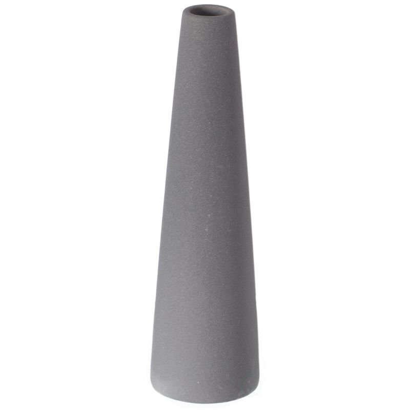 8 Inch Contemporary Ceramic Cone Shape Table Vase Modern Pastel Colored Flower Holder, 4 of 7