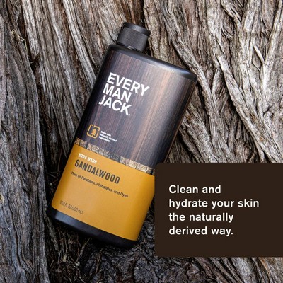 Every Man Jack Body Wash - Sandalwood - Trial Size - 3 fl oz_4