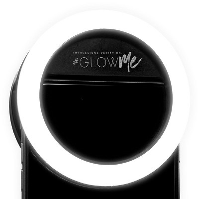 Impressions Vanity GlowMe® 2.0 LED Selfie Ring Light for Mobile Devices (USB Rechargeable)
