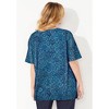 Catherines Petite Suprema Short Sleeve V-Neck Tee - 3 of 4