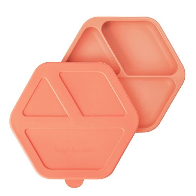 Tiny Twinkle Silicone Suction Divided Plate Baby/Toddler Dish for Independent Eating
