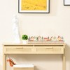 HOMCOM Advent Calendar with 24 Drawers Countdown to Christmas, Lighted Wood-Effect Advent Calendar, Battery Operated for Holiday Decoration - 3 of 4