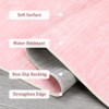 Modern Washable Rugs Abstract Area Rug Non Slip Low Pile Accent Rugs for Living Room Bedroom - 4 of 4