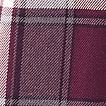 burgundy/gray plaid