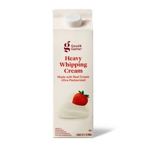 Heavy Whipping Cream - 32 fl oz (1qt) - Good & Gather™ - 1 of 4