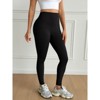 Imily Bela Womens High Waisted Leggings Butt Lifting Tummy Control Workout Running Gym Athletic Yoga Pants - 3 of 4